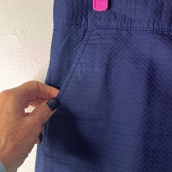 Lilly Pulitzer Buttercup Shorts in Color True Navy, Size 10. - Picture 3 of 11